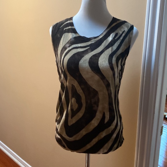 Lightweight brown and cream twin set XL - Picture 2 of 7